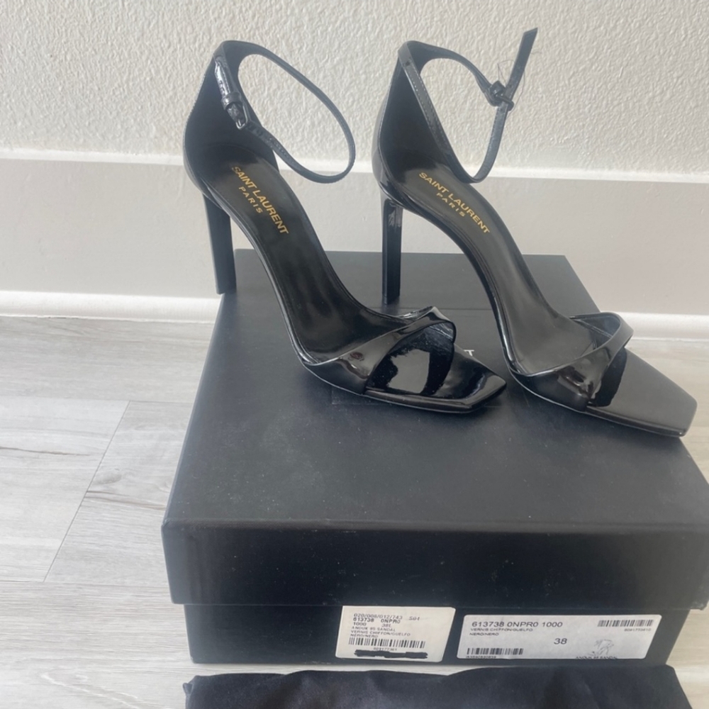 Ysl Leather Shoes View 4